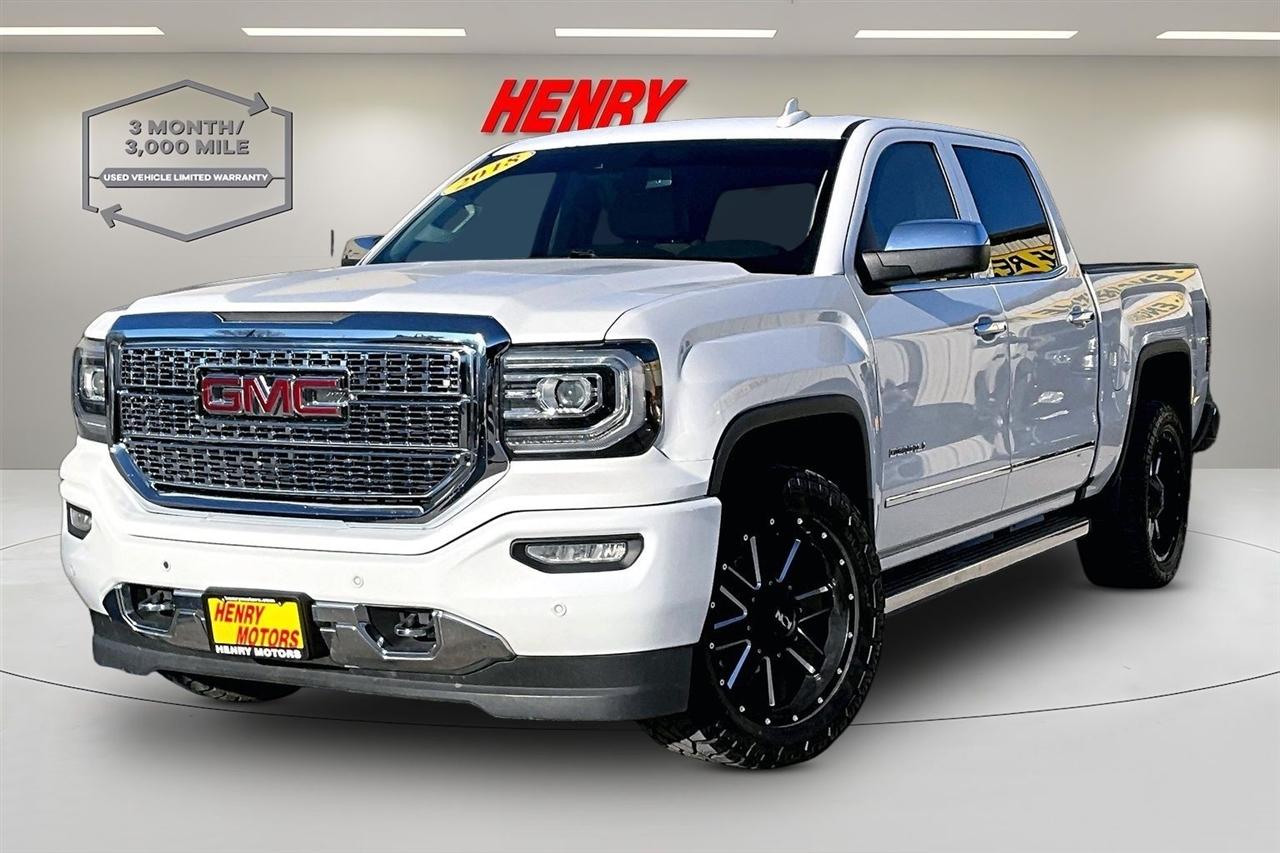 GMC Sierra 1500 4WD Crew Cab 143.5" Denali 2018