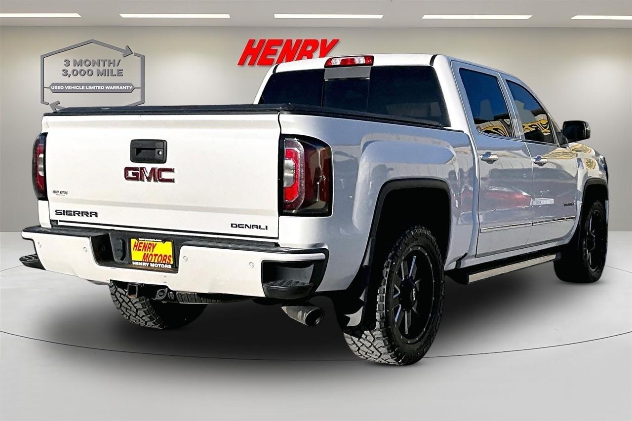 GMC Sierra 1500 4WD Crew Cab 143.5" Denali 2018