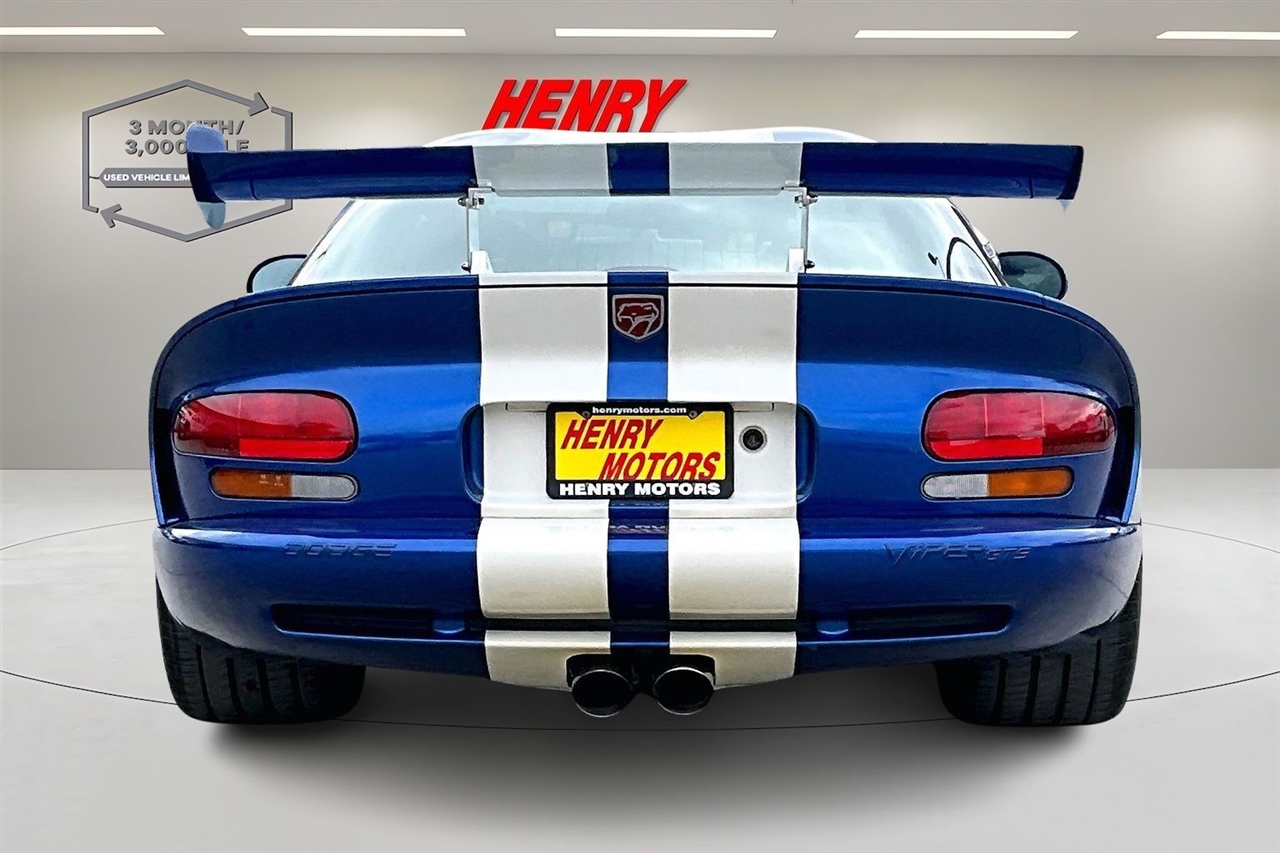 Dodge Viper 2dr GTS Coupe 1996