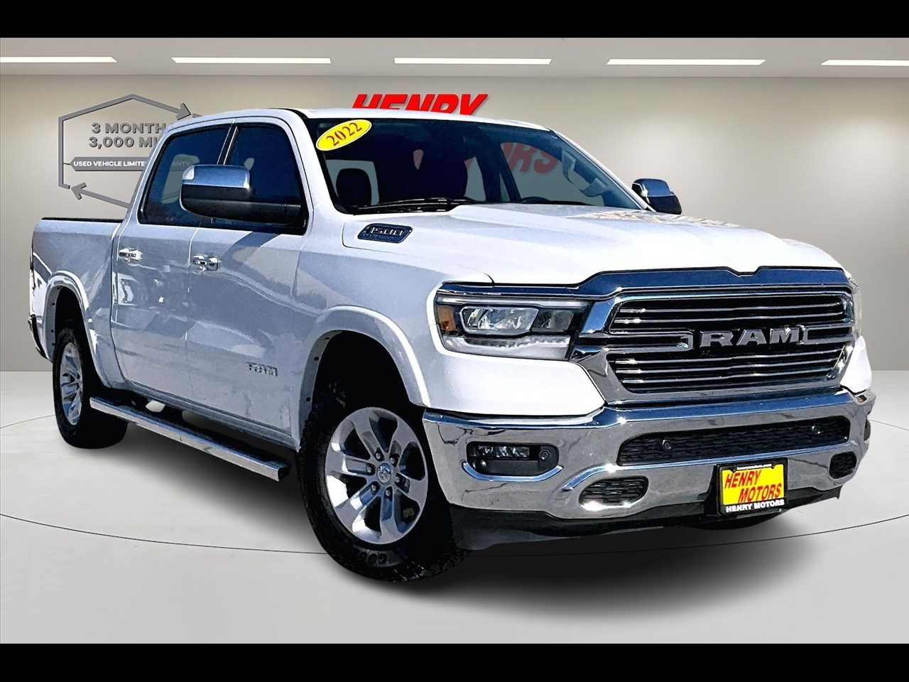 2022 RAM 1500 Laramie 4x4 Crew Cab 5'7" Box