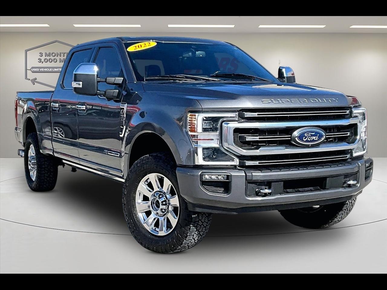 2022 Ford Super Duty F-350 SRW Platinum 4WD Crew Cab 6.75' Box