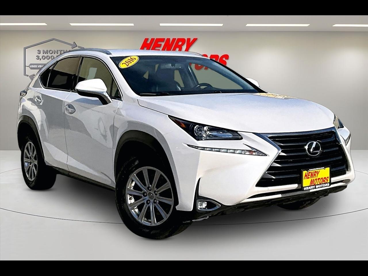 2016 Lexus NX 200t FWD 4dr