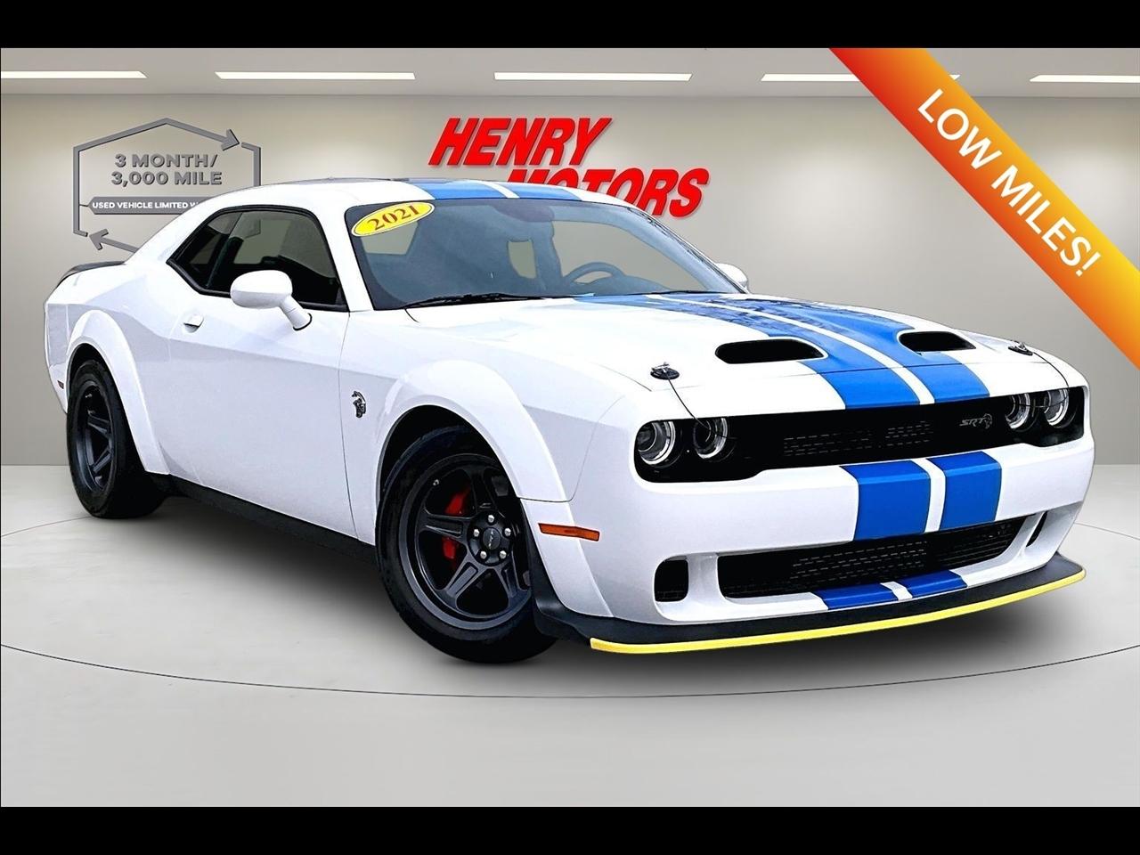 2021 Dodge Challenger SRT Super Stock ONLY 181 MILES!!