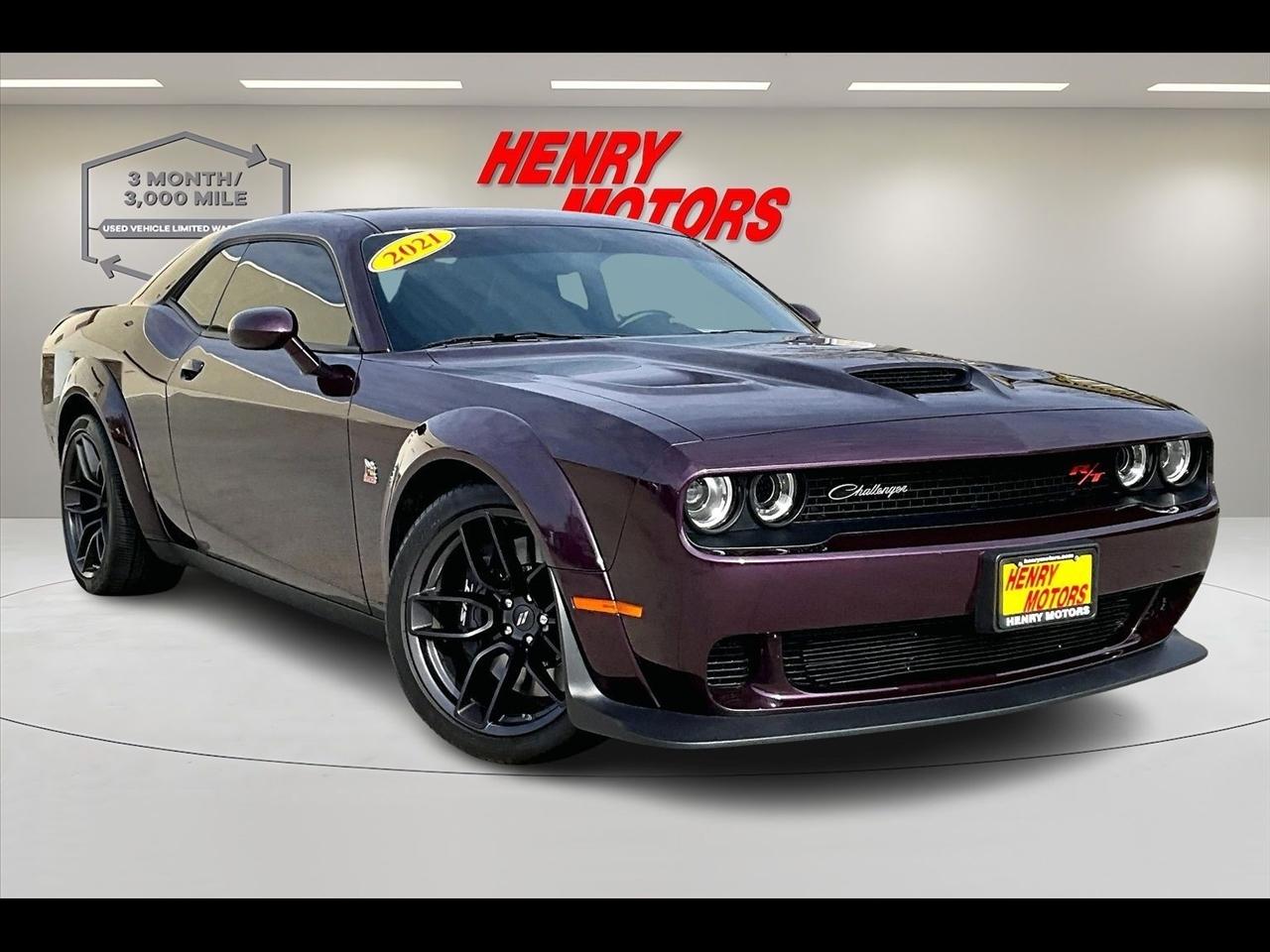 2021 Dodge Challenger R/T Scat Pack Widebody RWD
