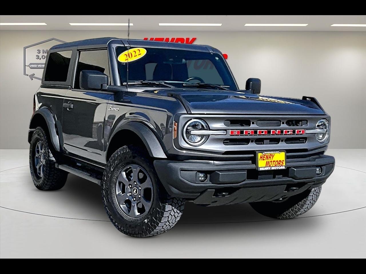 2022 Ford Bronco Big Bend 2-Door