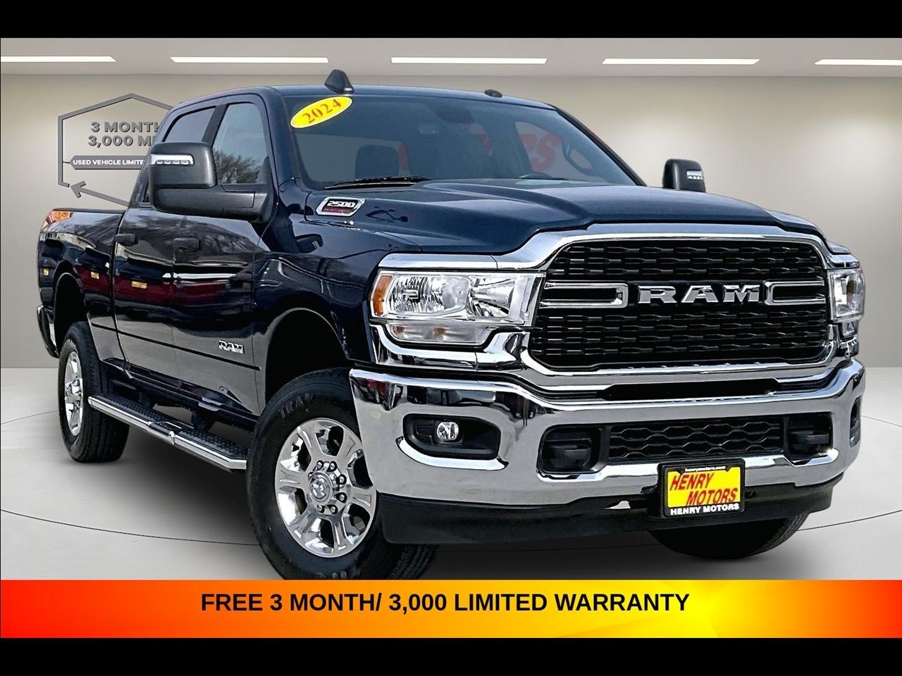2024 RAM 2500 Big Horn 4x4 Crew Cab 6'4" Box
