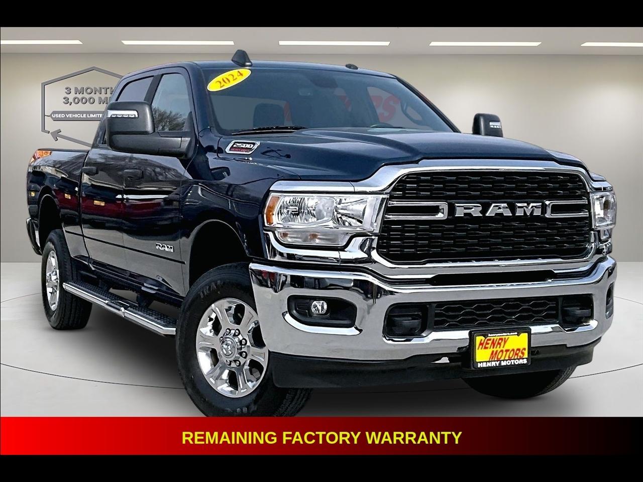 2024 RAM 2500 Big Horn 4x4 Crew Cab 6'4" Box