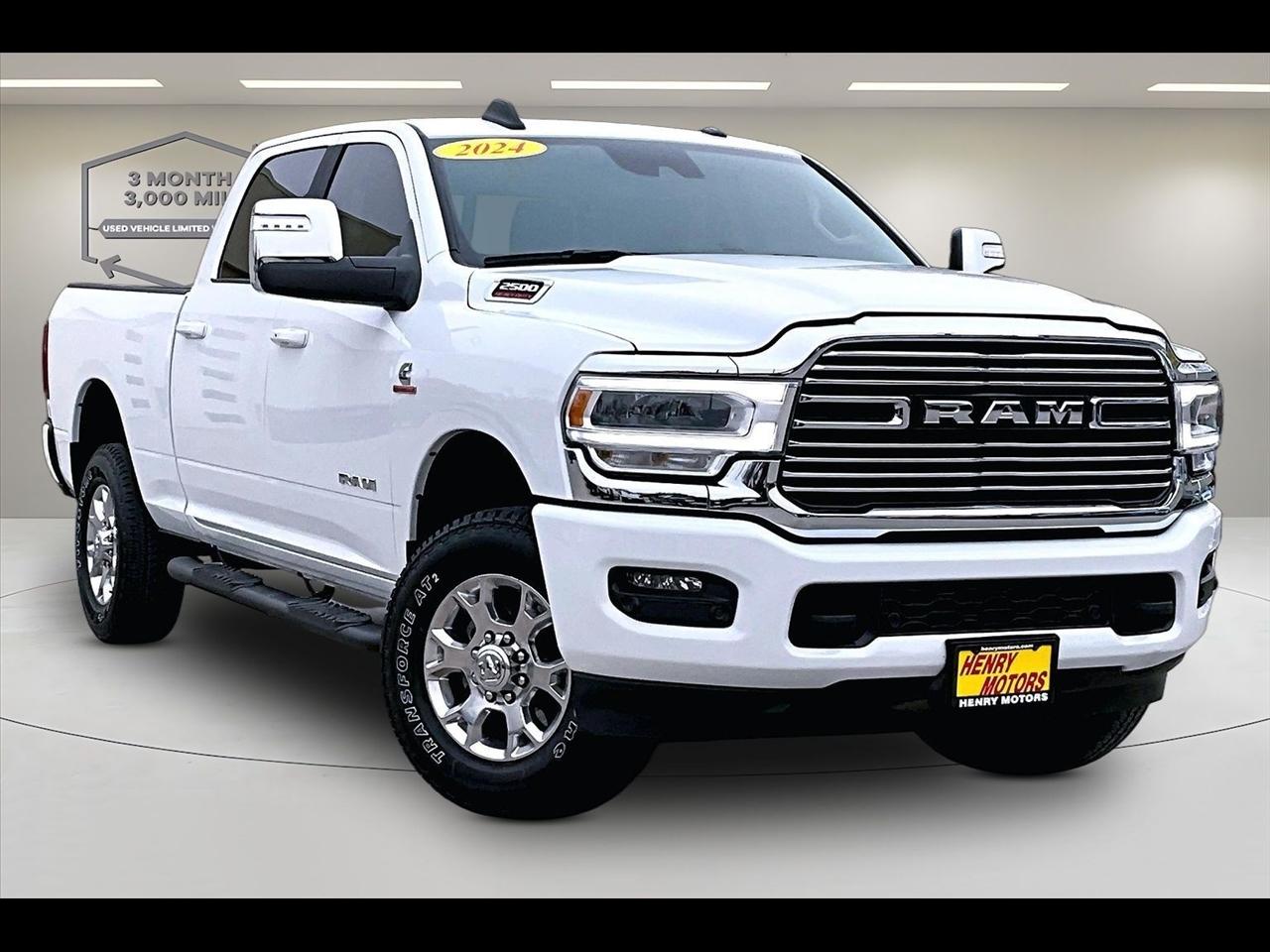2024 RAM 2500 Laramie 4x4 Crew Cab 6'4" Box