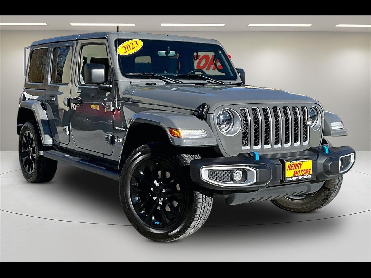 2023 Jeep Wrangler 4xe Sahara 4x4