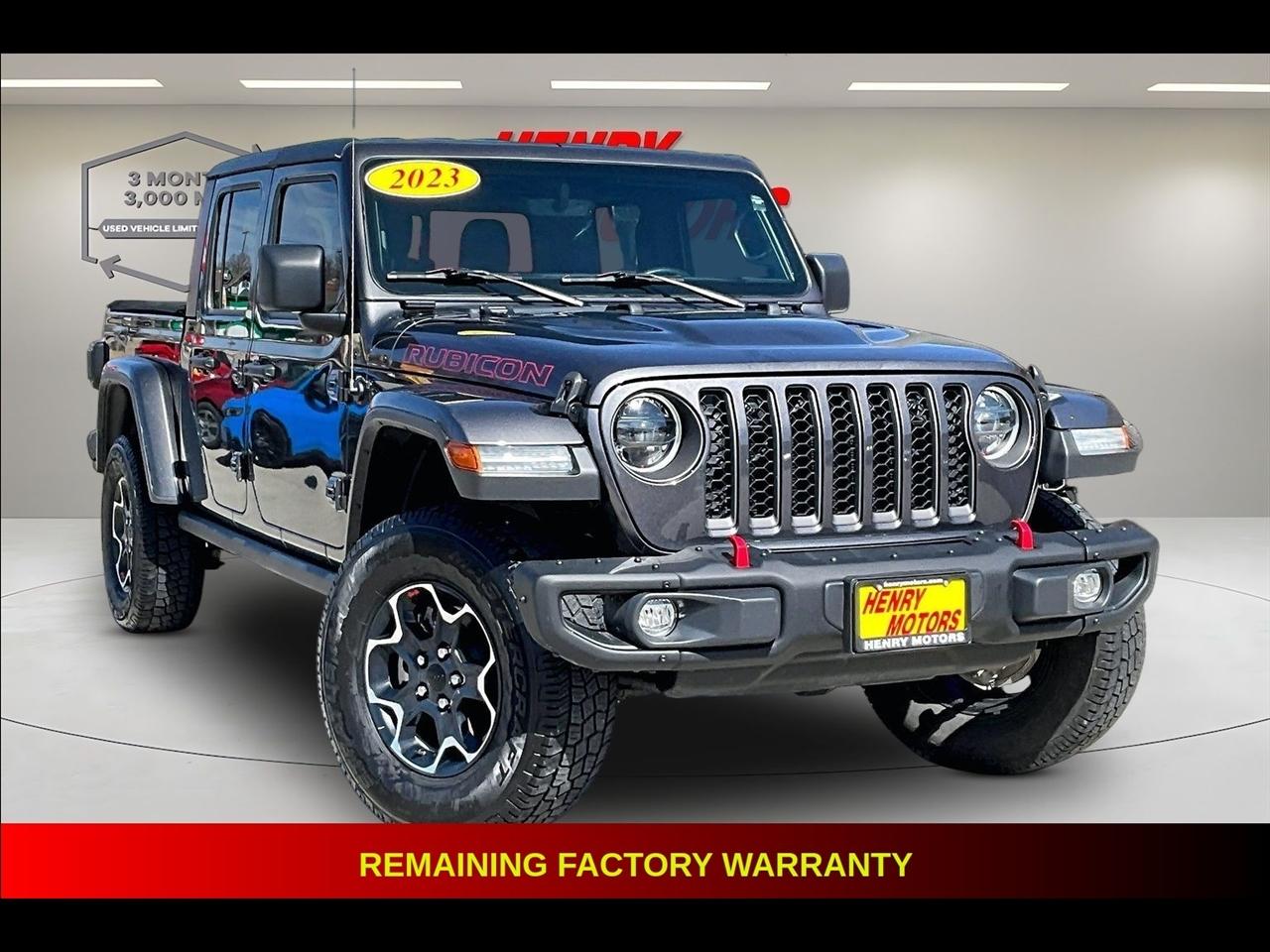 2023 Jeep Gladiator Rubicon 4x4