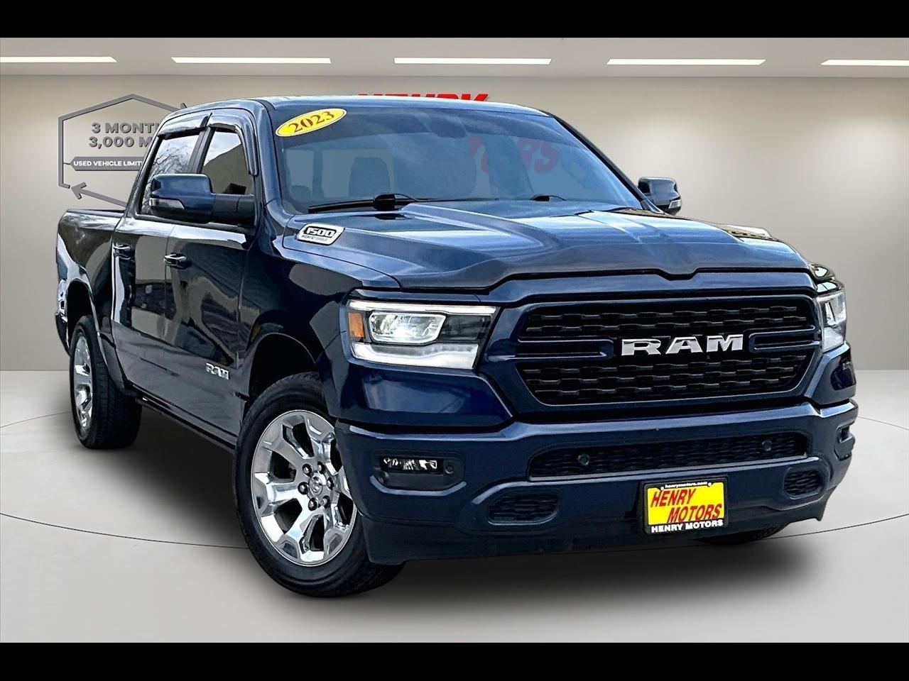 2023 RAM 1500 Big Horn 4x4 Crew Cab 5'7" Box