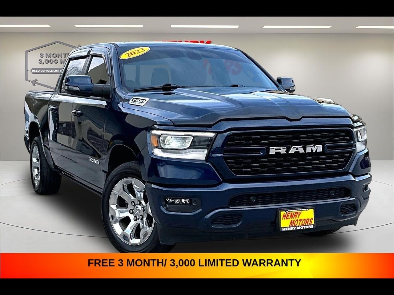 2023 RAM 1500 Big Horn 4x4 Crew Cab 5'7" Box