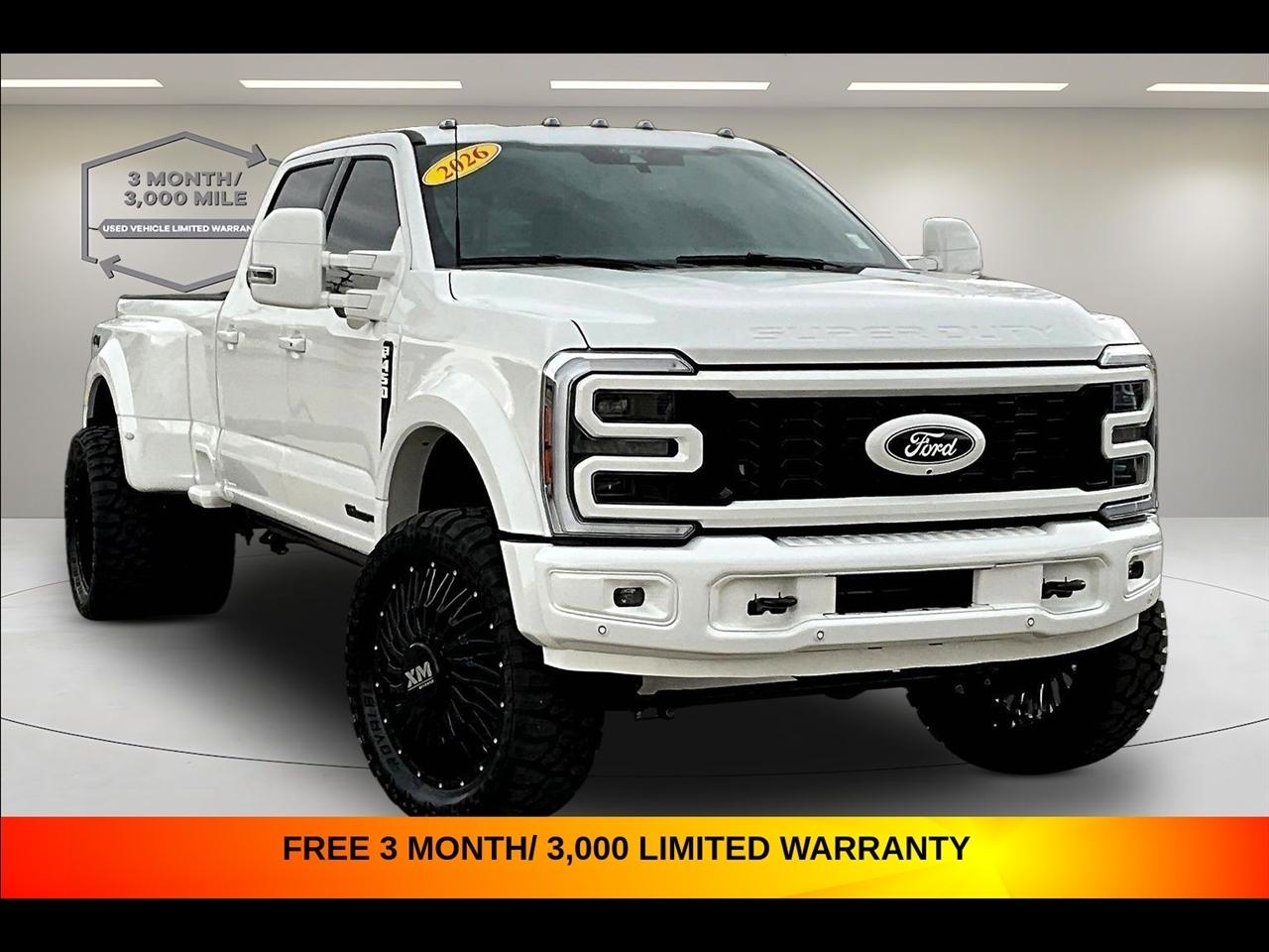 2026 Ford Super Duty F-450 DRW Platinum 4WD Crew Cab Dually Lifted