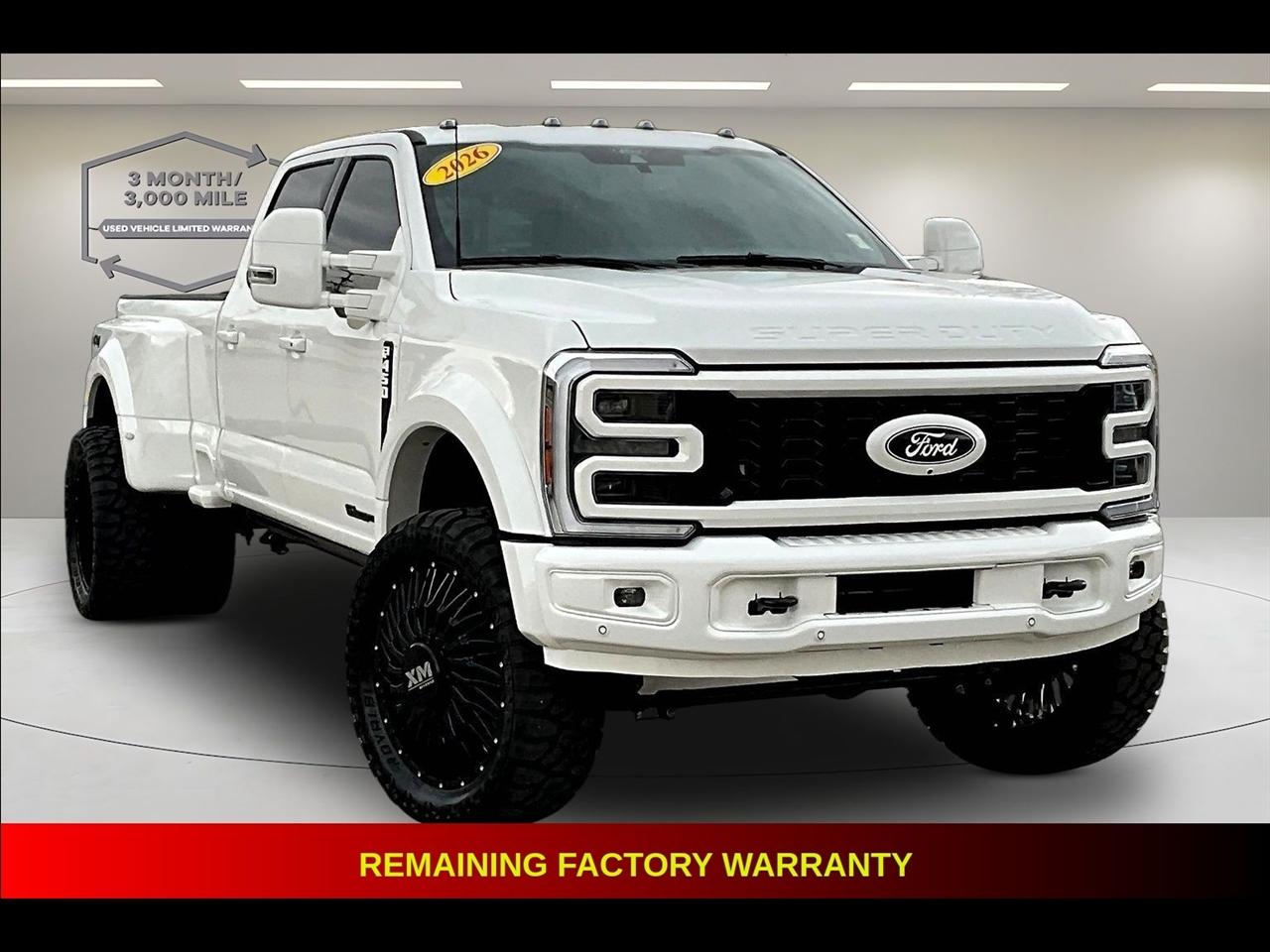 2026 Ford Super Duty F-450 DRW Platinum 4WD Crew Cab Dually Lifted