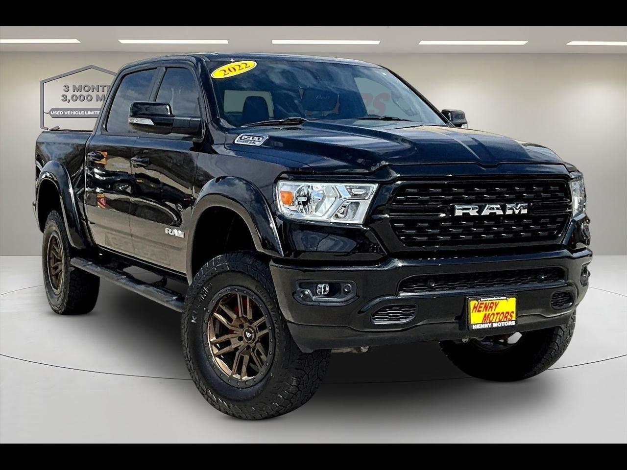 2022 RAM 1500 Big Horn 4x4 Crew Cab 5'7" Box