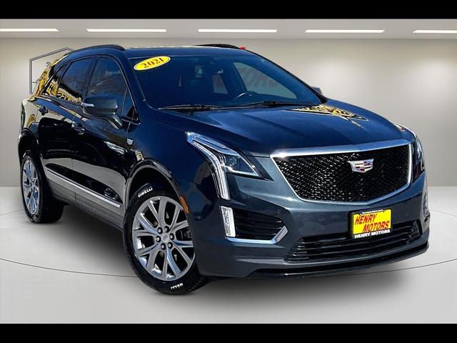 Gray 2021 Cadillac XT5 Sport AWD SUV / Crossover Four-Wheel Drive Automatic
