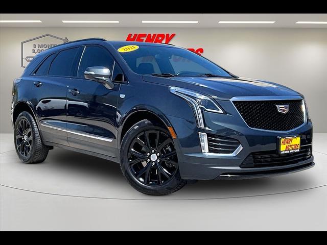 Gray 2021 Cadillac XT5 Sport AWD SUV / Crossover Four-Wheel Drive Automatic