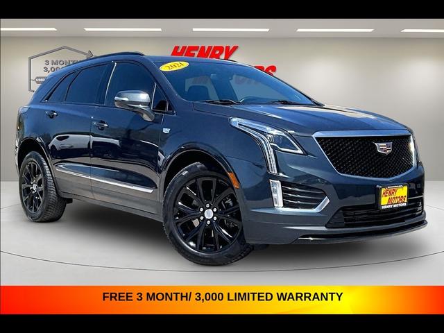 Gray 2021 Cadillac XT5 Sport AWD SUV / Crossover Four-Wheel Drive Automatic