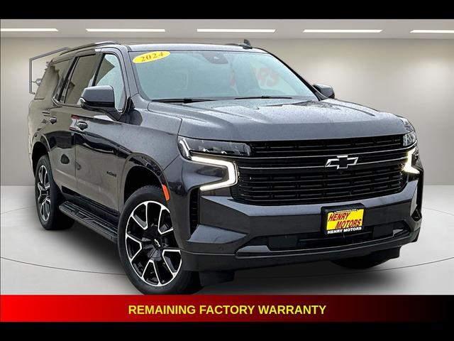 Gray 2024 Chevrolet Tahoe RST 4WD SUV / Crossover Four-Wheel Drive Automatic