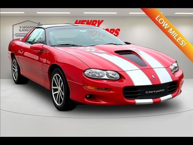 Red 2002 Chevrolet Camaro Coupe Rear-Wheel Drive Automatic