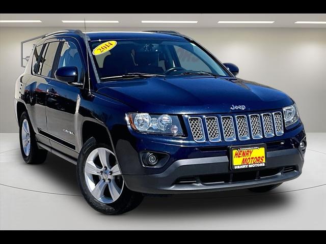 Blue 2014 Jeep Compass Latitude 4WD SUV / Crossover Four-Wheel Drive Automatic