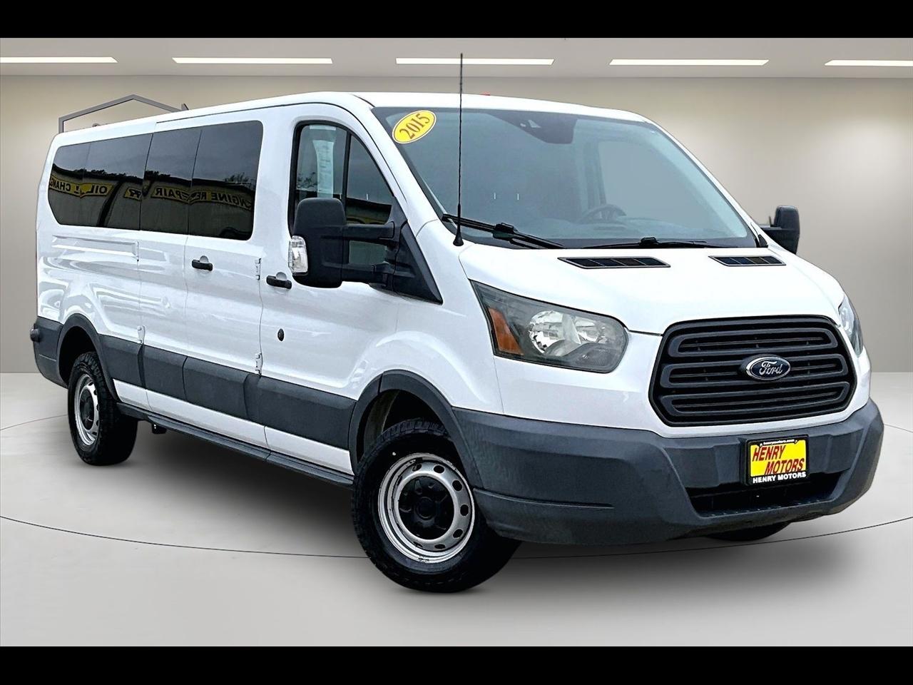 2015 Ford Transit Cargo Van T-250 148" Low Rf 9000 GVWR Swing-Out RH Dr