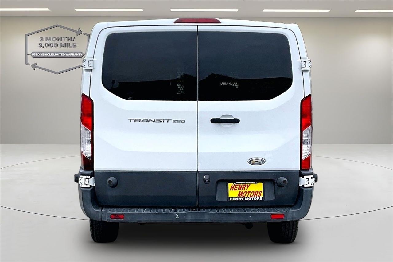 Ford Transit Cargo Van T-250 148" Low Rf 9000 GVWR Swing-Out RH Dr 2015