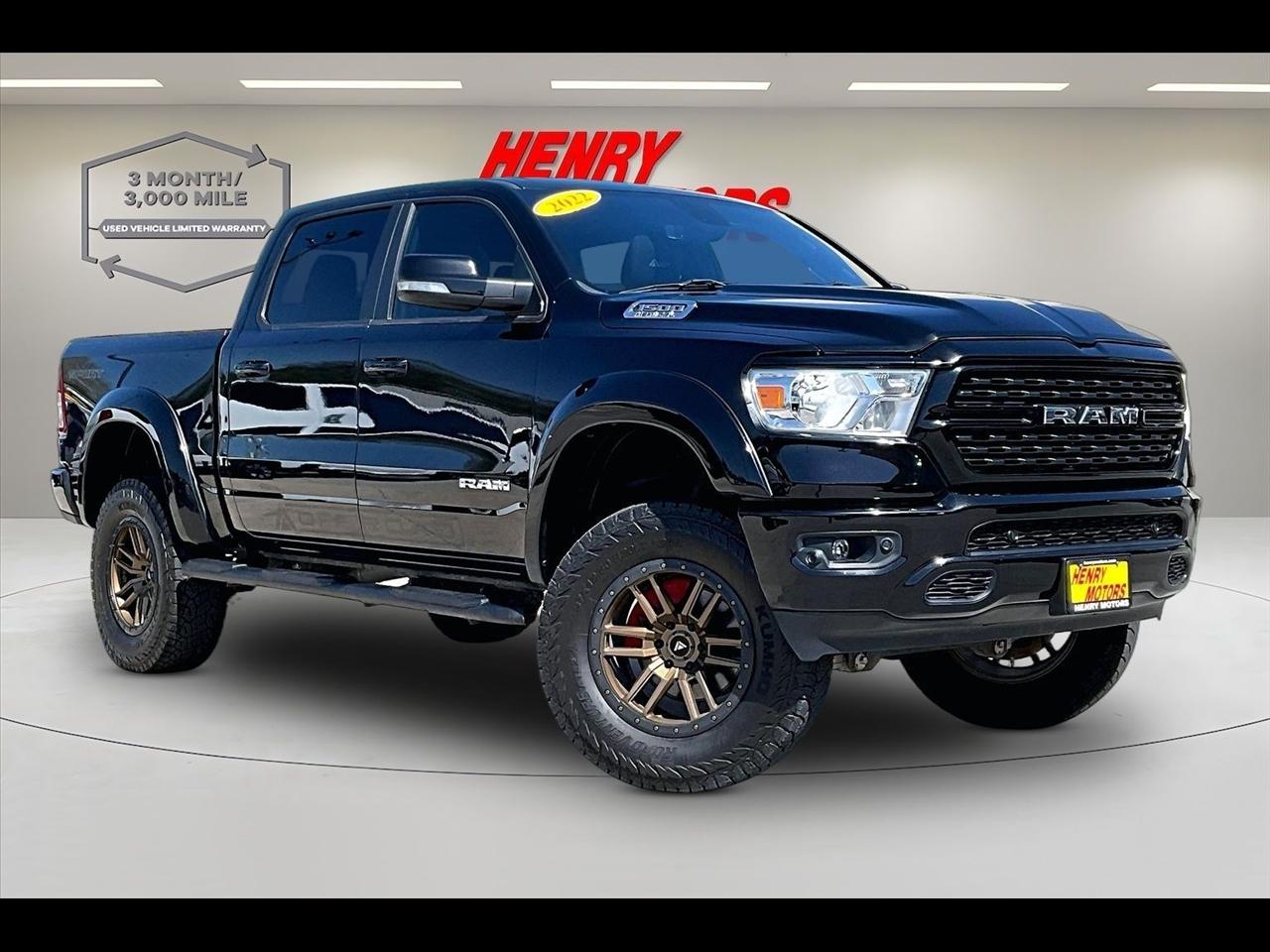 2022 RAM 1500 Big Horn 4x4 Crew Cab 5'7" Box