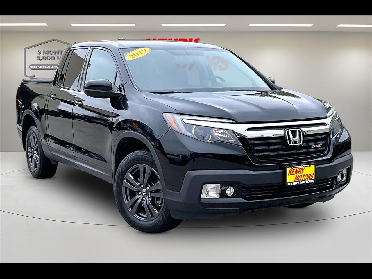 2019 Honda Ridgeline Sport AWD