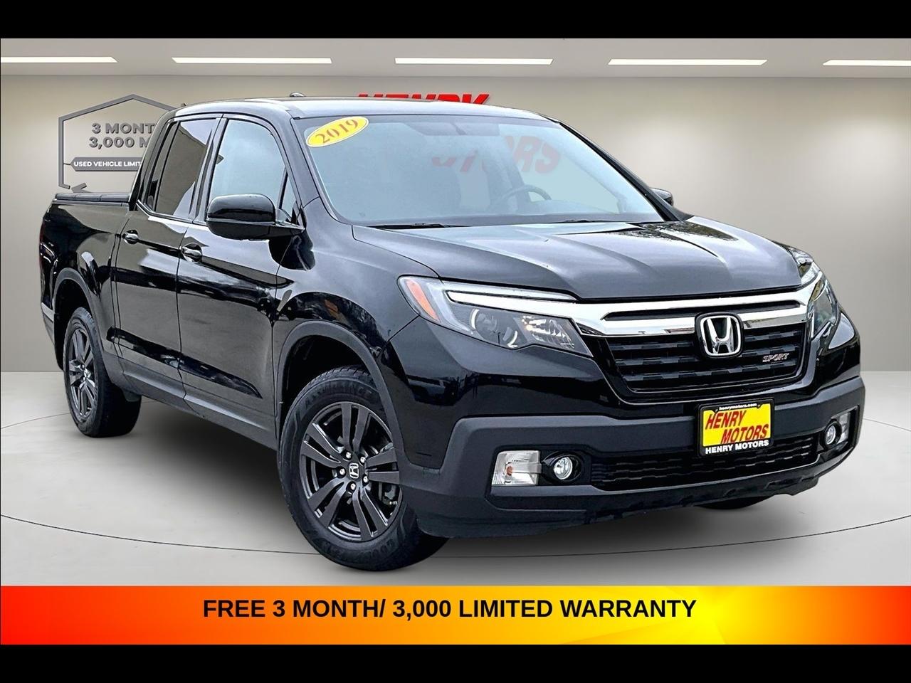 2019 Honda Ridgeline Sport AWD