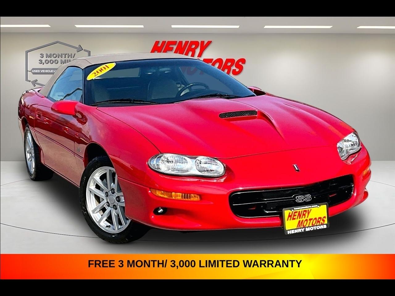 2001 Chevrolet Camaro Convertible Z28 SS