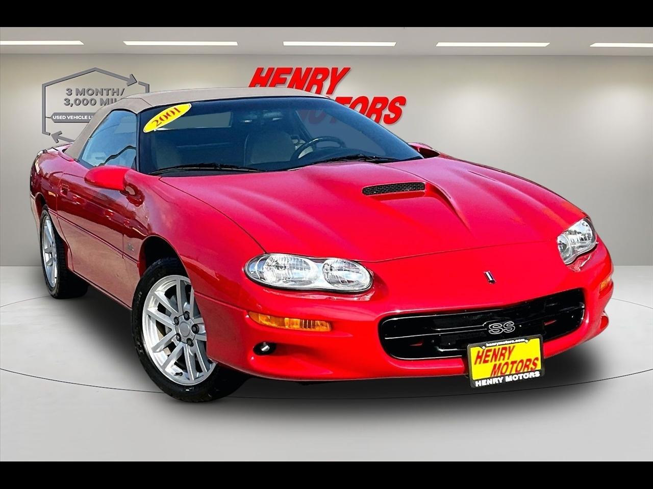 2001 Chevrolet Camaro Convertible Z28 SS