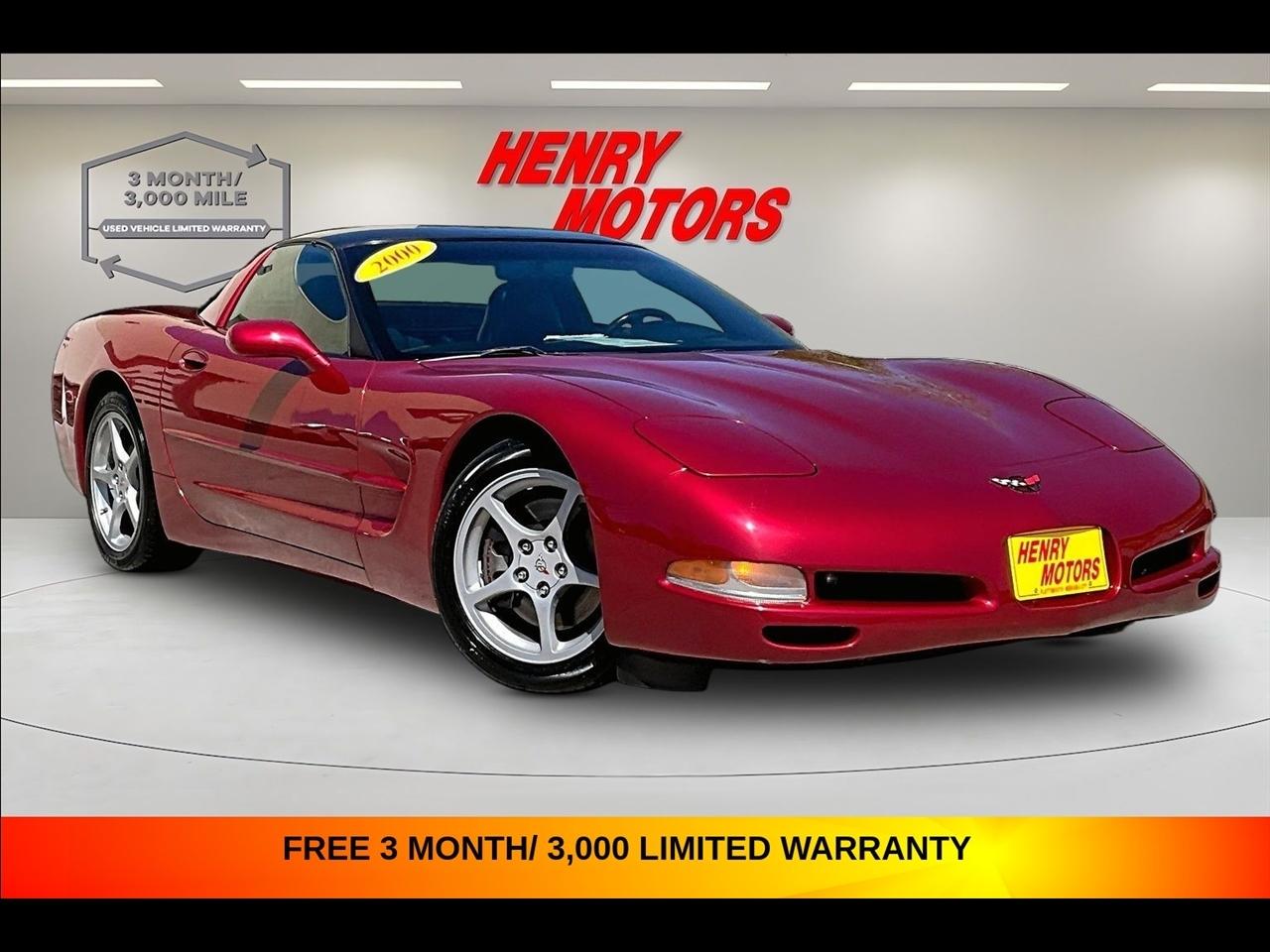2000 Chevrolet Corvette 2dr Cpe