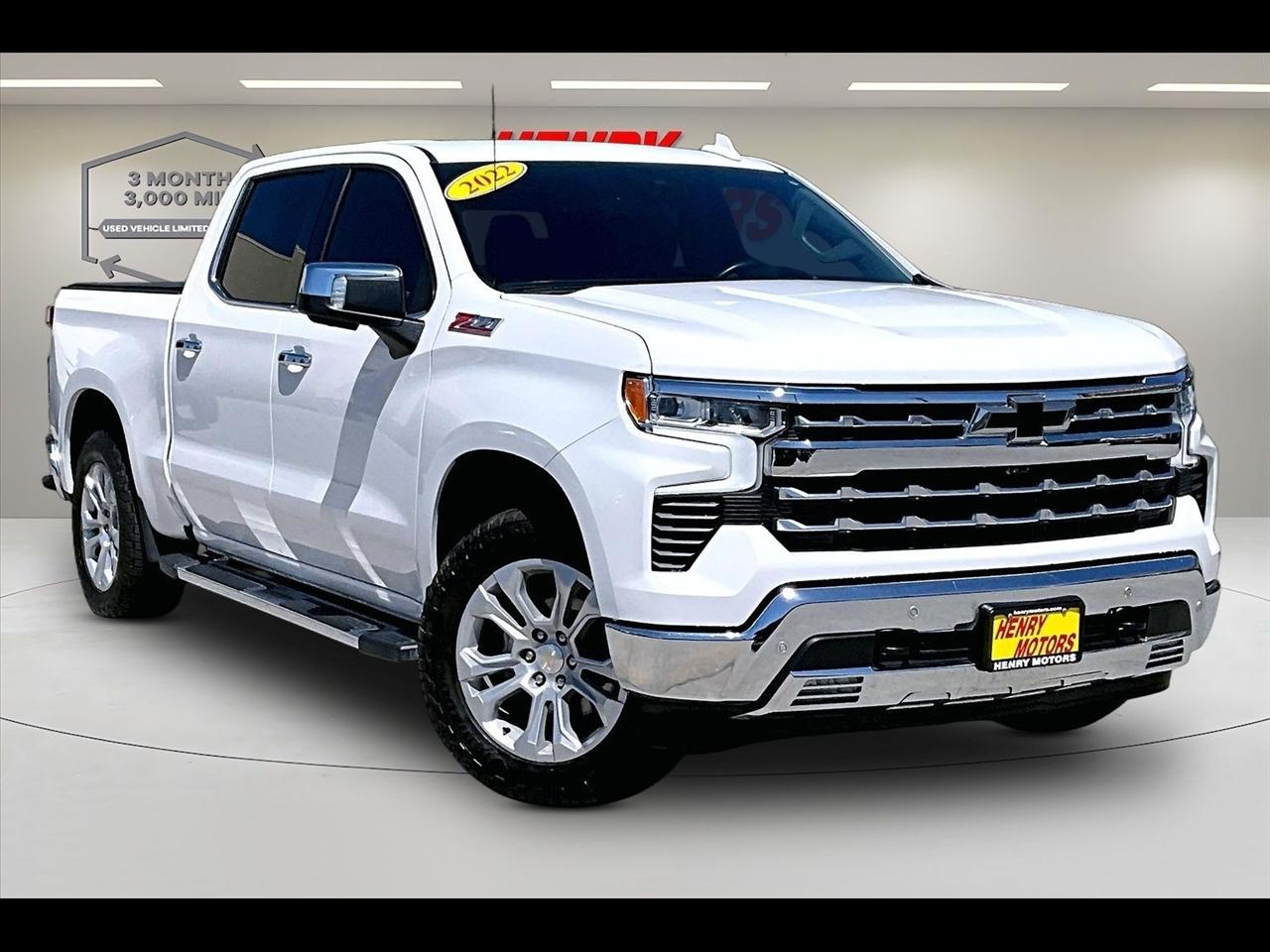 2022 Chevrolet Silverado 1500 4WD Crew Cab 147" LTZ