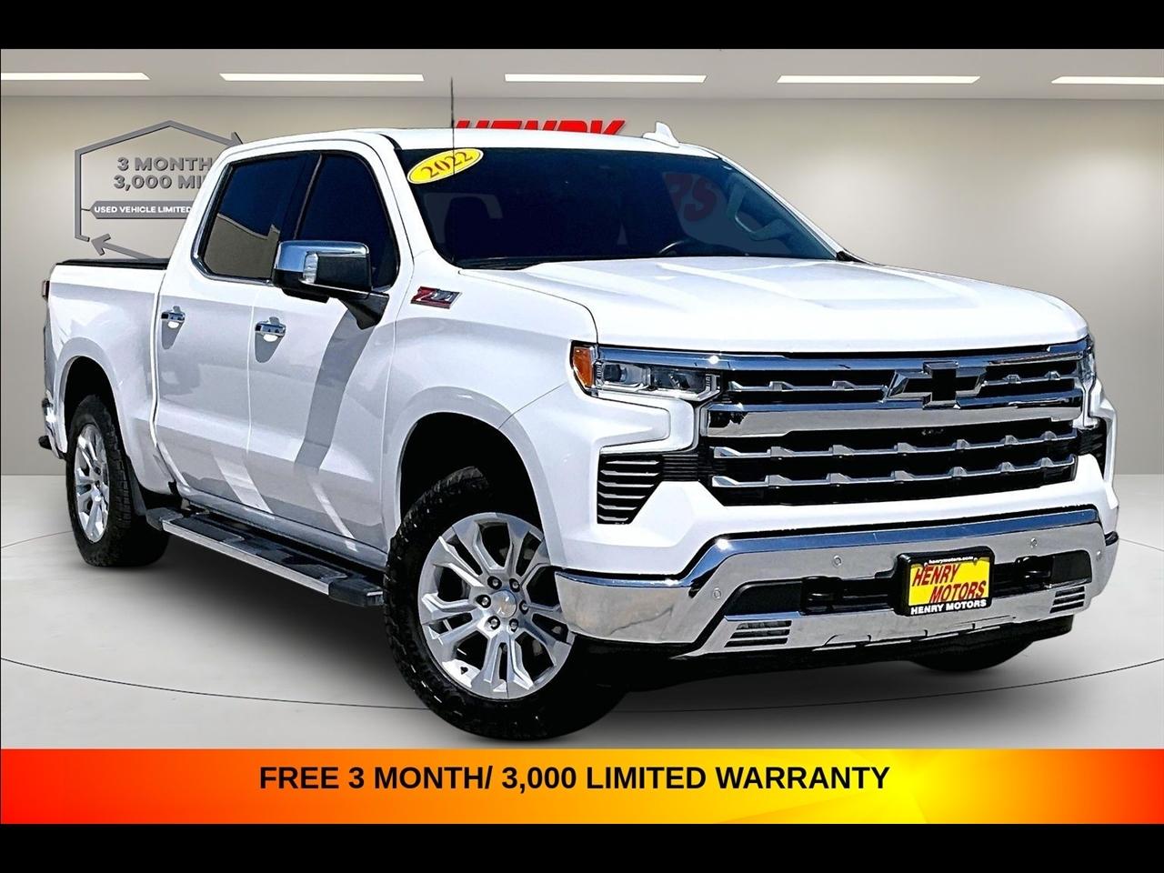 2022 Chevrolet Silverado 1500 4WD Crew Cab 147" LTZ