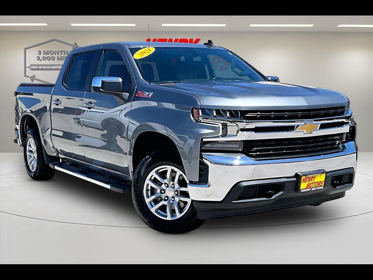 2021 Chevrolet Silverado 1500 4WD Crew Cab 147" LT w/1LT