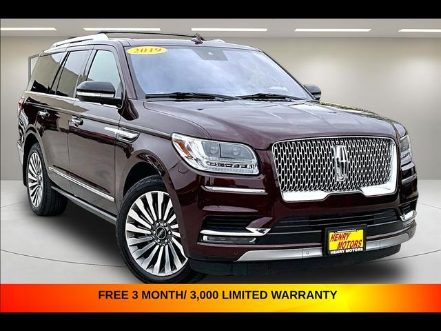 Red 2019 Lincoln Navigator Reserve 4WD SUV / Crossover Four-Wheel Drive Automatic