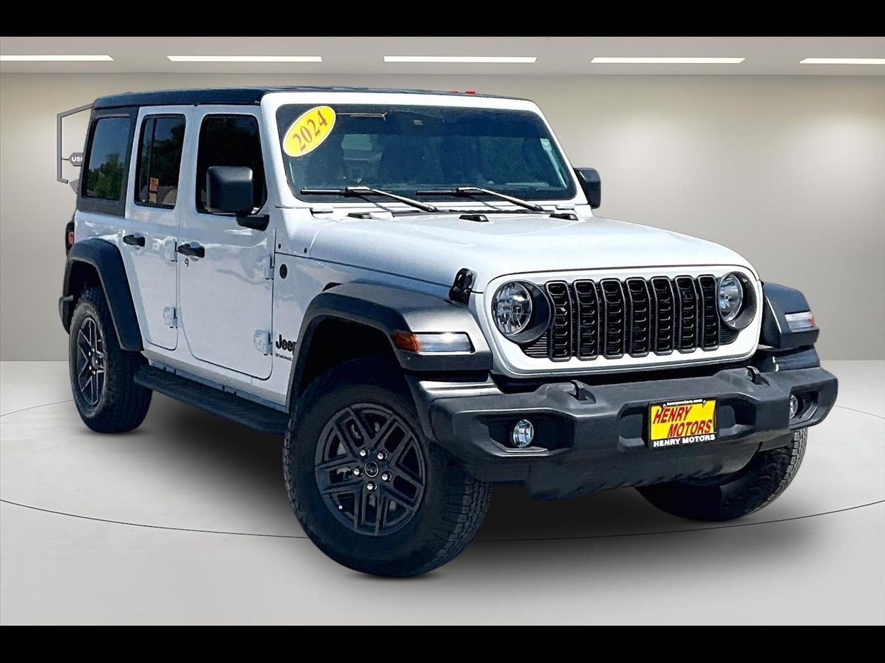2024 Jeep Wrangler Sport S 4 Door 4x4