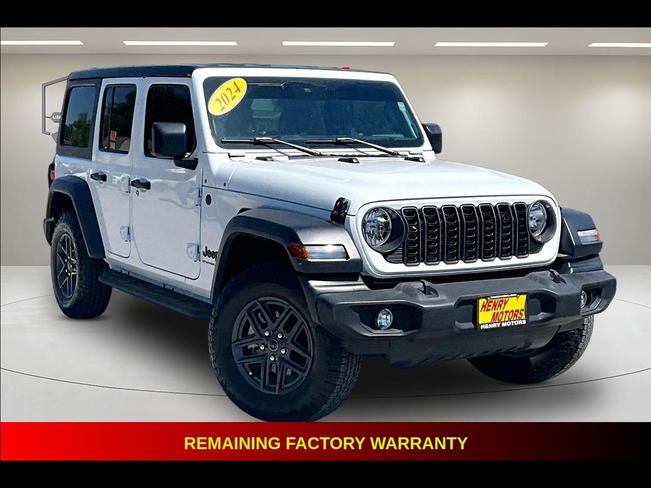 2024 Jeep Wrangler Sport S 4 Door 4x4