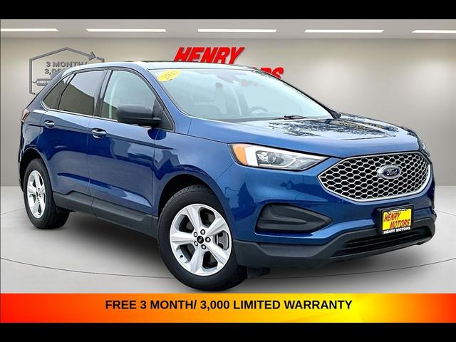 Blue 2023 Ford Edge SUV / Crossover All-Wheel Drive Automatic