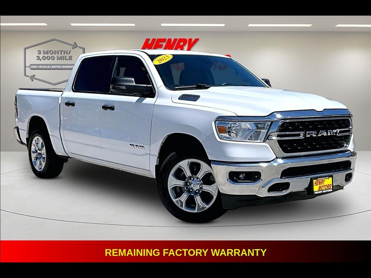 2023 RAM 1500 Big Horn 4x4 Crew Cab 5'7" Box