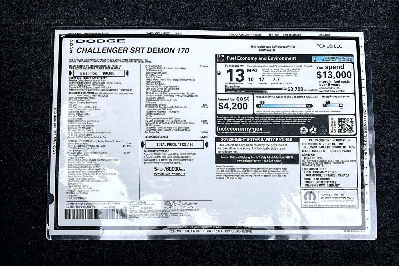Dodge Challenger  2023