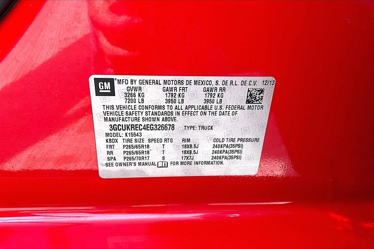 Chevrolet Silverado 1500 4WD Crew Cab 143.5" LT w/1LT 2014