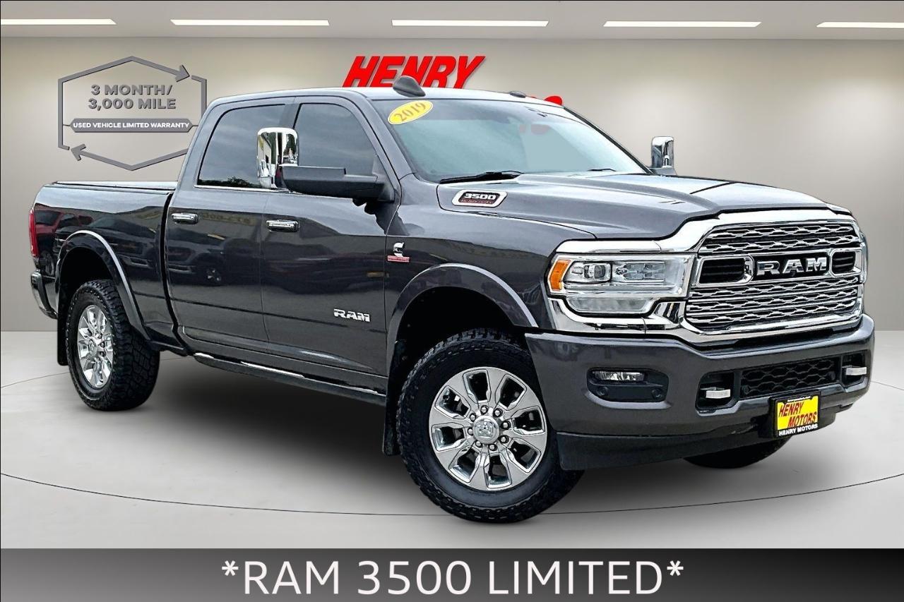 2019 RAM 3500 Limited 4x4 Crew Cab 6'4" Box