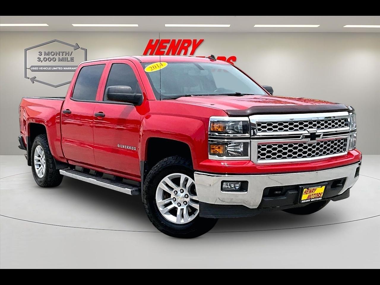 2014 Chevrolet Silverado 1500 4WD Crew Cab 143.5" LT w/1LT