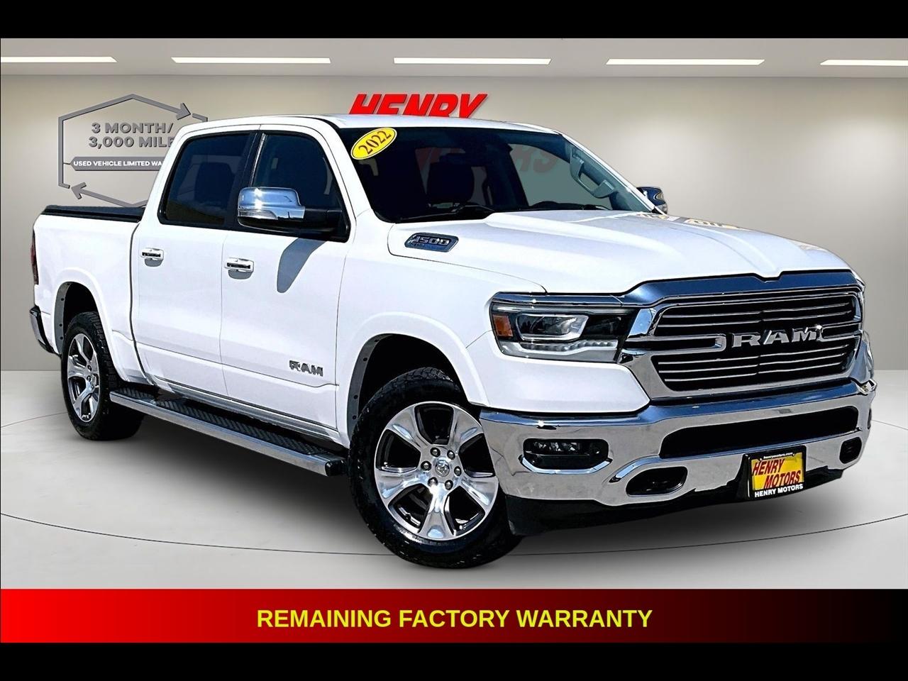 2022 RAM 1500 Laramie 4x4 Crew Cab 5'7" Box