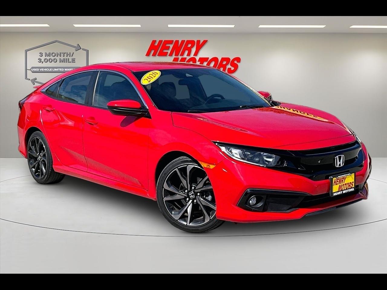 2020 Honda Civic Sedan Sport CVT