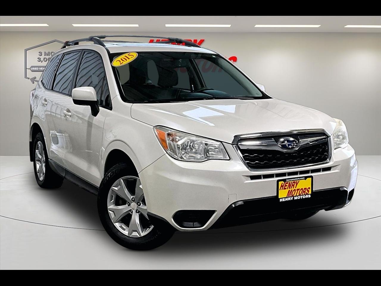 2015 Subaru Forester 4dr CVT 2.5i Premium PZEV