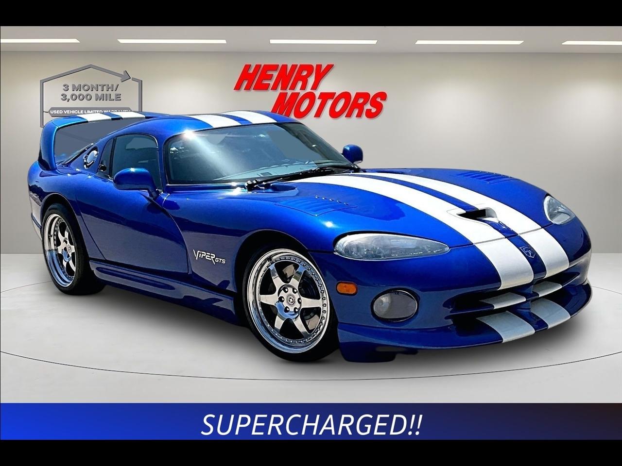 1996 Dodge Viper GTS Coupe Supercharged
