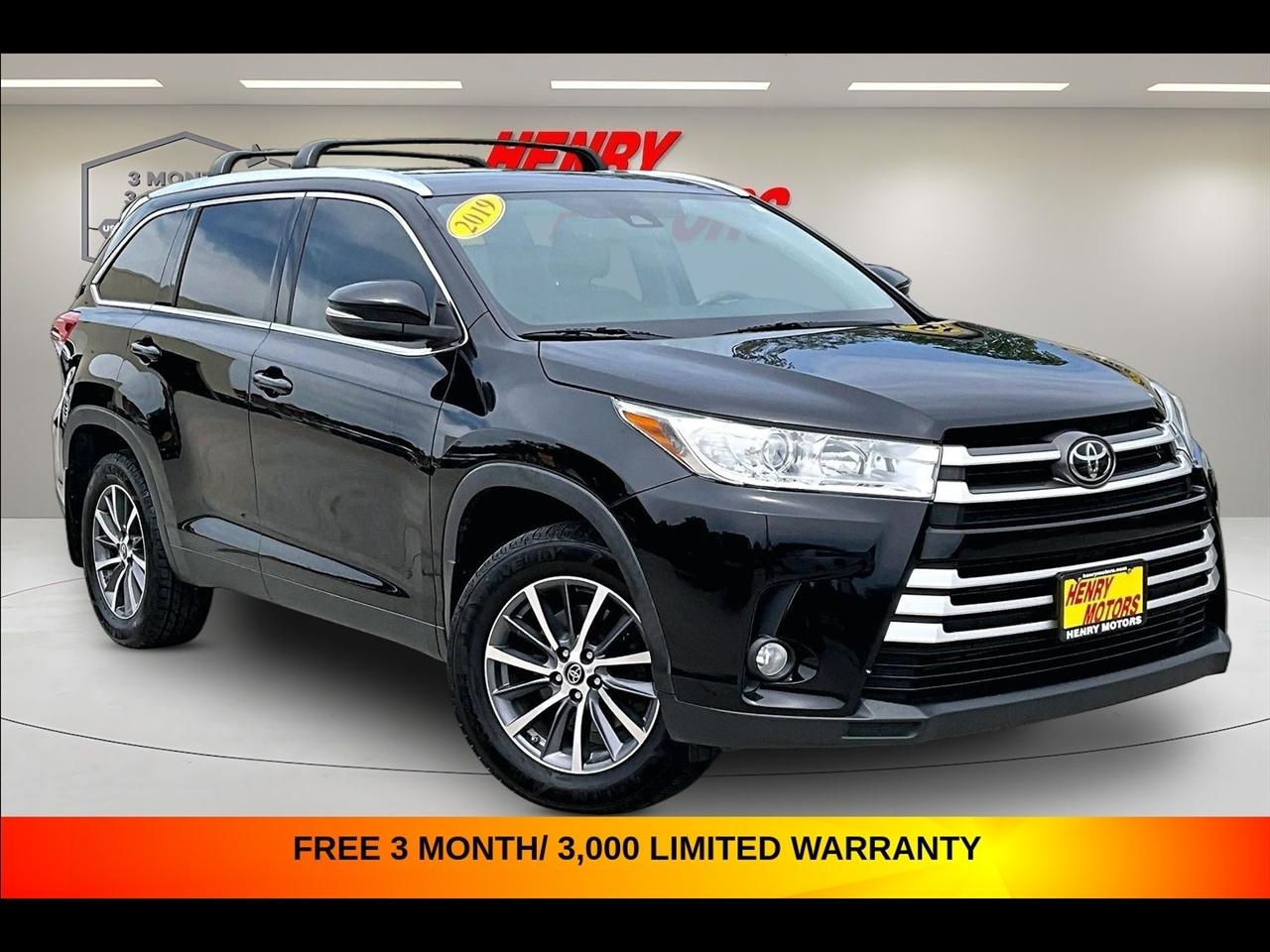 2019 Toyota Highlander SE V6 AWD (Natl)
